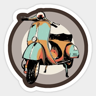 vespa scooter Sticker